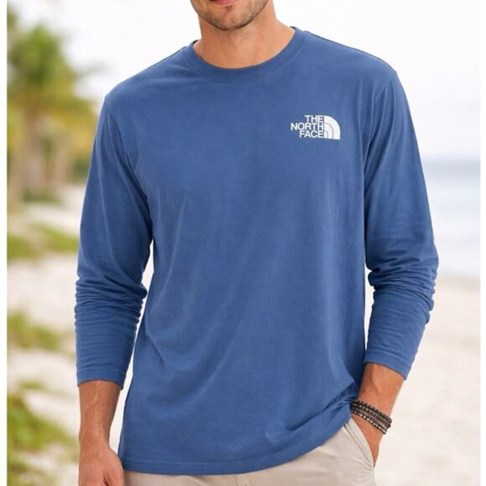 THE NORTH‎ FACE Hit Gorpcore Long Sleeve Tee Shady Blue Medium
